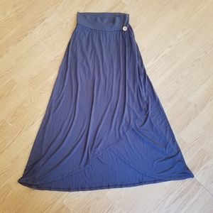 Matilda Jane grey knit maxi skirt